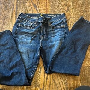 Seven for all mankind roxanne skinny. Worn a few times.
